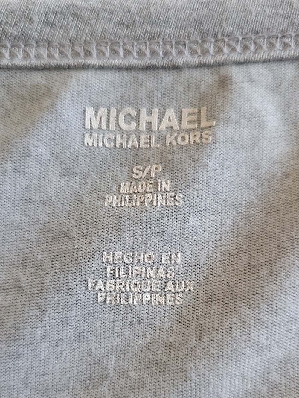 Michael Kors Tank Top, Small, Gray/Silver - Picture 7 of 8